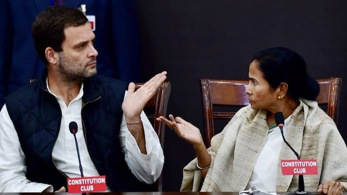 keveeyes's tweet image. Both #RahulGandi &amp;amp; #Mamata feels unsafe about themselves, their politics... natural, such guys always will be shaky, worried. 
That's seen on many occasions from the part of these two guys, the one against @rashtrapatibhvn is the latest. #DroupatiMurmu ji is a tribal woman,