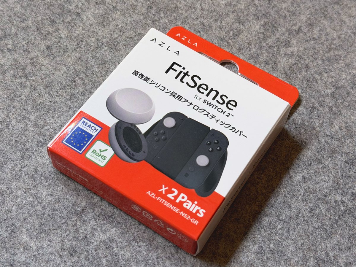 abell1277's tweet photo. MNG!
AZLA FitSense
Switch2の操作性向上を期待して購入
形状的に指の座りが良いだけでなく
グリップしながらも適度に滑ってくれて操作性アップ
かなり良い感じです
FitSenseは十字キー装着じゃないけど
往年のファミコインを思い出す?
#AZLA #FitSense #ファミコイン https://t.co/2Fk44fcdqV