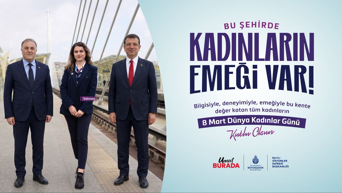 İBB Raylı Sistemler Dairesi Başkanlığı tweet media