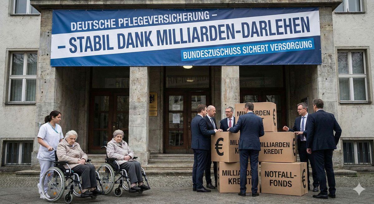 PflegeteaProhn's tweet photo. 📊 Die Pflegeversicherung steht auf der Kippe! 🚨 2025 prognostiziert man 2,8 Mrd. € Defizit, 2027 sogar 5 Mrd.! Die PKV fordert einen Stabilitätspakt und eine stärkere Fokussierung auf die Bedürftigen. #pflegeversicherung #pflegepolitik https://t.co/zv0pk4ySvW