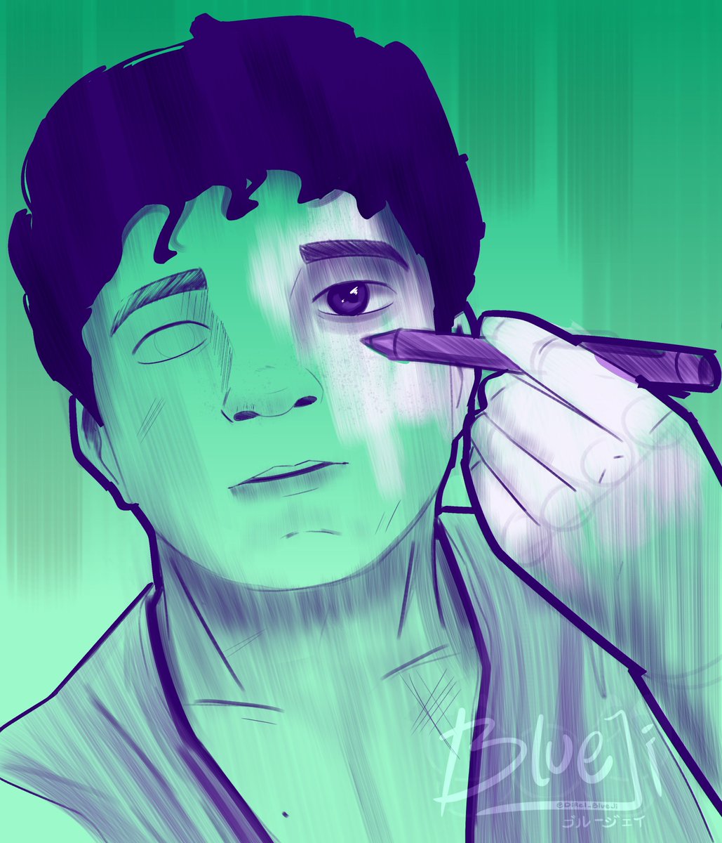 DiRel_BlueJi's tweet photo. Redrawing The Self https://t.co/KzXK1POsP9