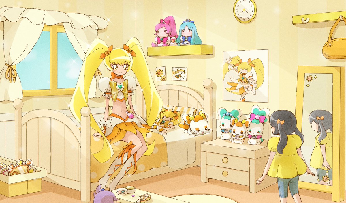 部屋に推しが現れた