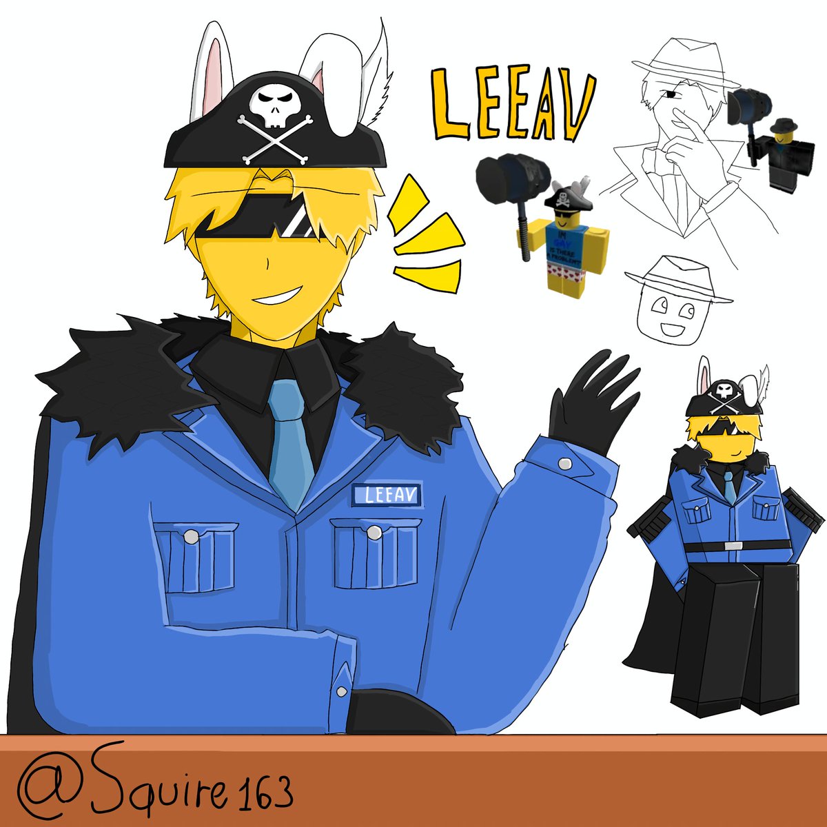 Squire163's tweet photo. My cosplay Leeav(Re-roll)
#leeav #robloxadmin #robloxadmins #roblox #davedog #ice7 https://t.co/kib7vS8OTa