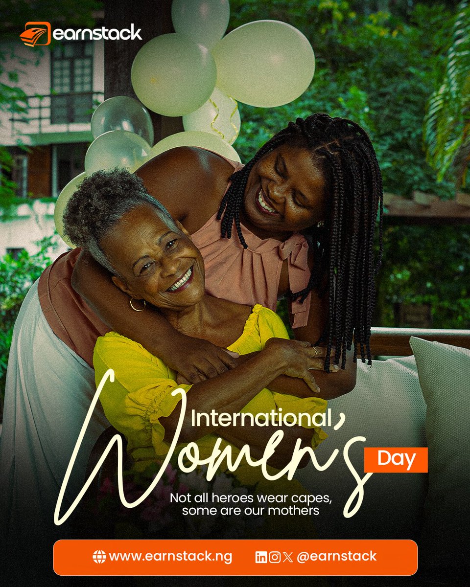 earnstack's tweet photo. All of us @earnstack is saying Happy International Women's Day to every women out there. We see you! We hear you! We love you!

#cashback #earnstack #iwd #WomensDay #WomensDay2026 https://t.co/ldrQPKBLF5