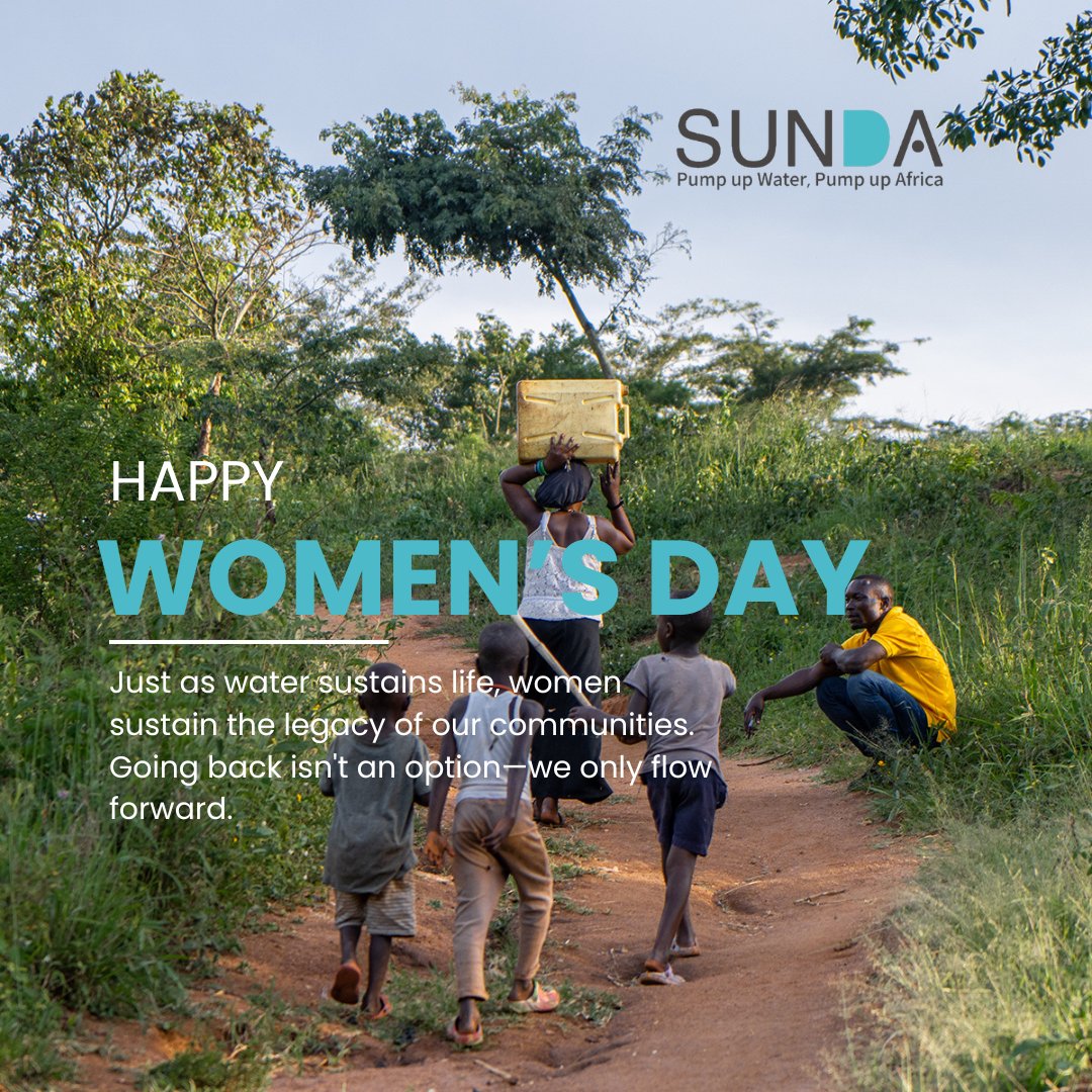 SUNDA_Water's tweet photo. Just as Water sustains lives,Women sustain the legacy of our communities!✨

Happy Women's day💙

#SundaWater https://t.co/A0Y2Kg7ohG