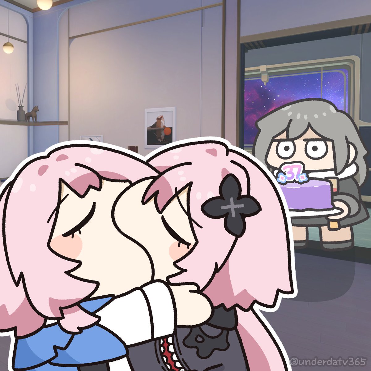 underdatv365's tweet photo. Happy birthday Mar.7th...what (#143)
#HonkaiStarRail #HoYocreators #HSRFanart #Stelle365 https://t.co/JQRKwce1It