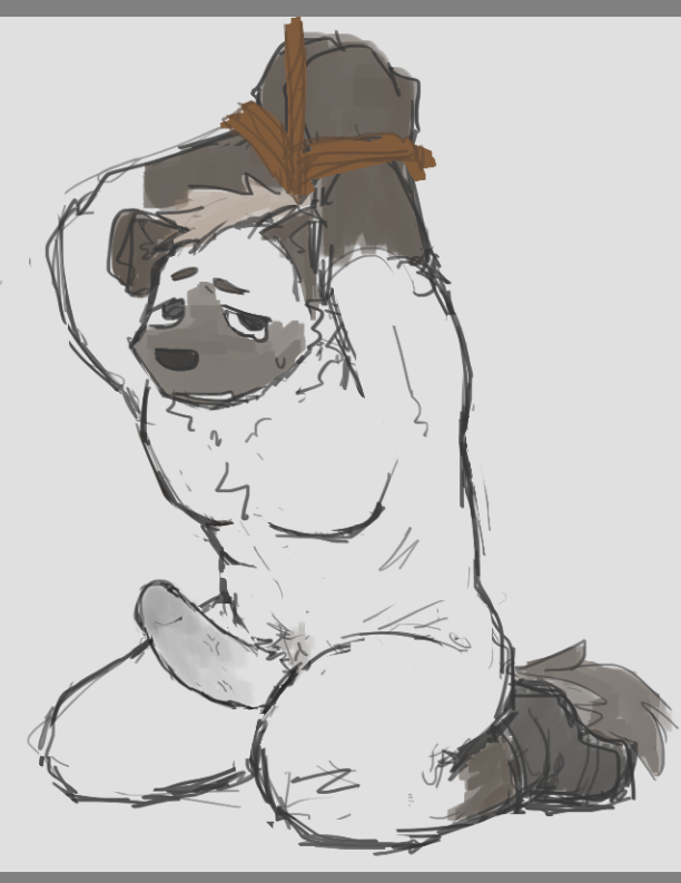 notphap's tweet photo. I can draw anatomy AND furry https://t.co/JYwWMHu61S
