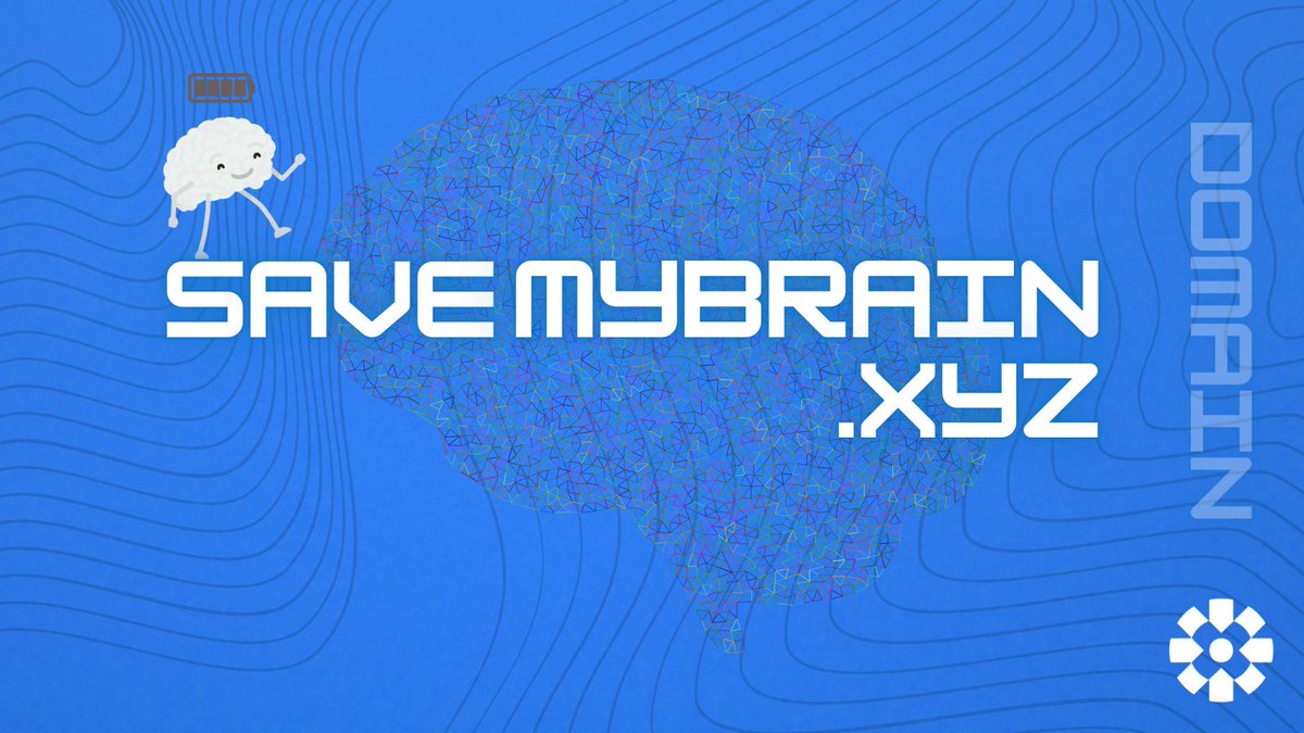 People saw gains on past buyouts. The next one could be💆‍♂️savemybrain.xyz🧠  because

1. Easily Brandable - The .XYZ + clear words combination instantly gets recognised

2. Start-up friendly - The domain offers real usecase for startups targeting the health or productivity