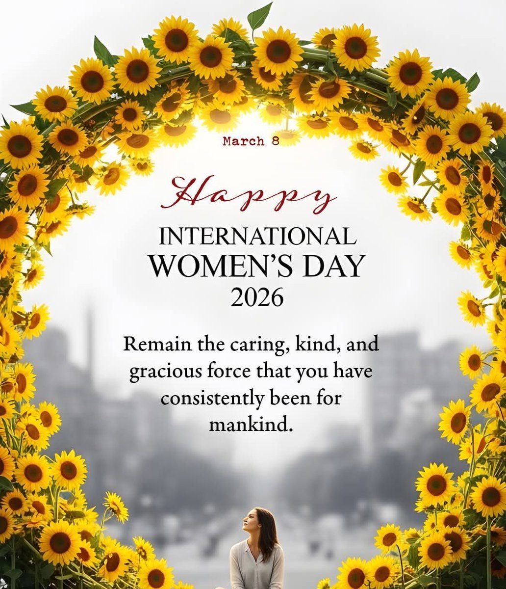 LoudspeakerIsOn's tweet photo. Celebrating the strength, courage, and brilliance of women everywhere today and every day.
The journey towards true equality continues and the future shines brighter with empowered women leading the way.

#WomensDay2026
#WomenEmpowerment https://t.co/I3Xgaoy1O8
