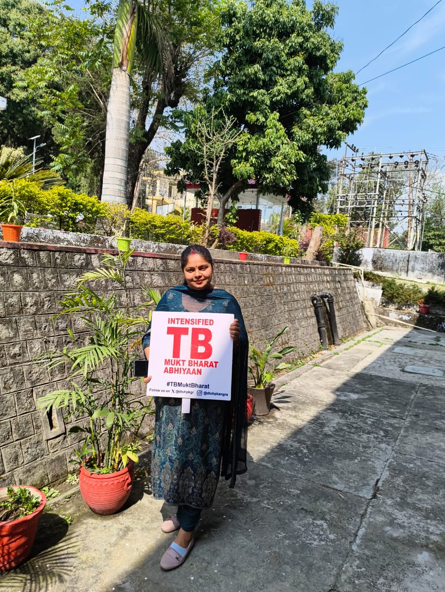 deeksha10487's tweet photo. Ending TB is a  shared responsibility -led by Bharat , powered by people of Bharat"like you and me"
#TBMuktBharat 
#WorldTBDay 
#YesWeCanEndTB 
@CmoKangra @drrksood @ https://t.co/pn75VTs9cJ