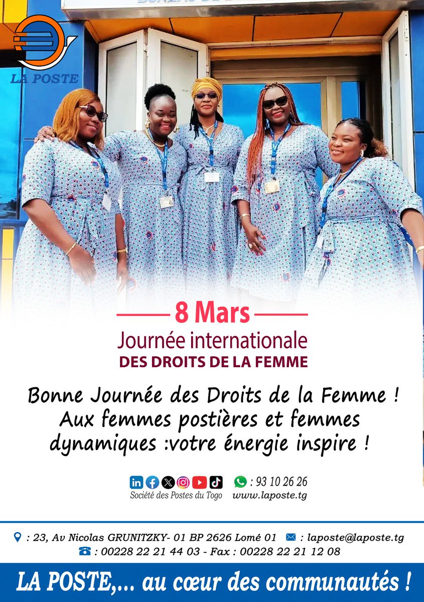 SOCIETE DES POSTES DU TOGO tweet media