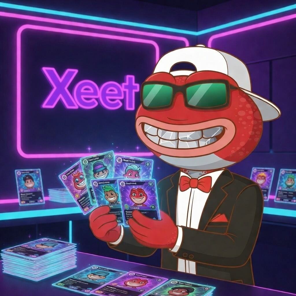 Idedj's tweet photo. Happy Sunday!

Adding a few Xeet creator cards to the arsenal today.

Already scooped up some friendly faces (frogs)

Which cards are must-haves in your opinion? https://t.co/OYhaBUVMpN