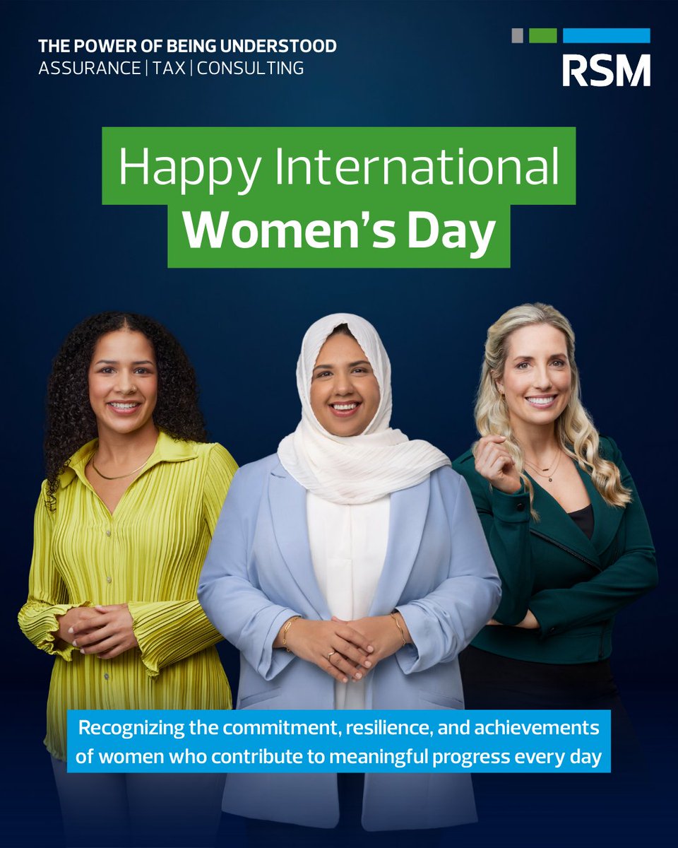 At RSM in Kuwait, we appreciate the contributions of the women across our organization whose perspectives and commitment continue to strengthen our teams and the work we do.✨