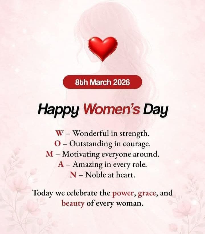 COWUK1's tweet photo. COWU-K wishes all Wonderful Women a blessed International women's Day. https://t.co/ig3V9RTIAx