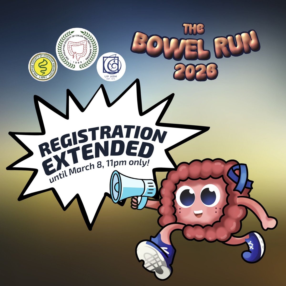 PSDEorgph's tweet photo. Online registration extended up to 11pm March 8, Sunday!!!Last few slots available!

Please register now!
https://t.co/E8MPpJakul

FREE shuttle for PSG-PSDE-HSP members!!!
Sign-up here:
https://t.co/irda5ye9wa

See you at the starting line!

#PSDE@50
#EndoscopyConPhilippines2026 https://t.co/5fHzuPEySS