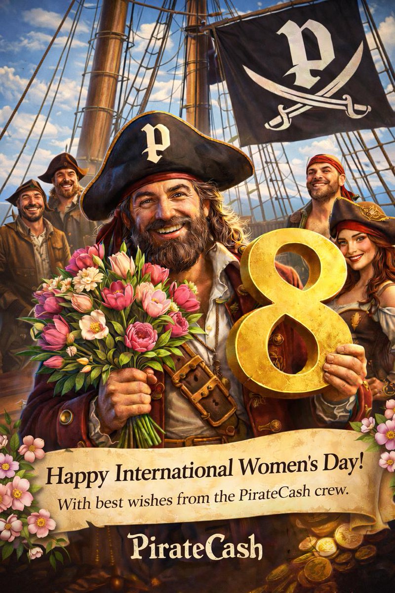 PirateCash tweet media