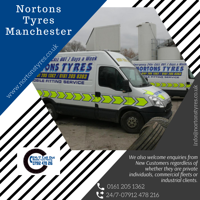 nortonstyres's tweet image. We also welcome enquiries from New Customers regardless of whether they are private individuals, commercial fleets or industrial clients.
24hr mobile tyre fitting call out 07912 478216 or day 0161 205 1362 
#tyres #manchester #24/7 #mobilefitting #24hrs #24hours #tyrefitting