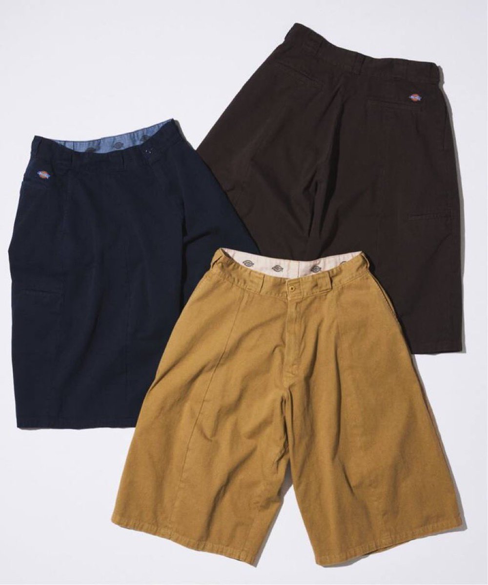 Dickies x JOURNAL STANDARD 26SS 別注『ODD SHAPE SHORTS』の国内