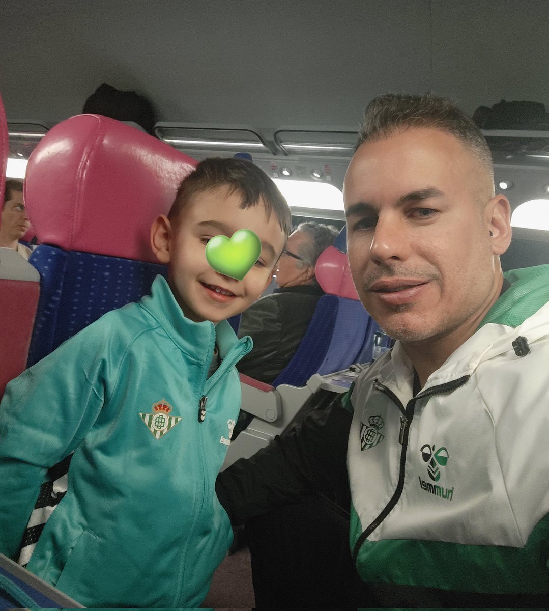 Su primer On Tour 😍💚💪🏼

Destino GETAFE ⚔️

#DiaDeBetis 
#GetafeRealBetis