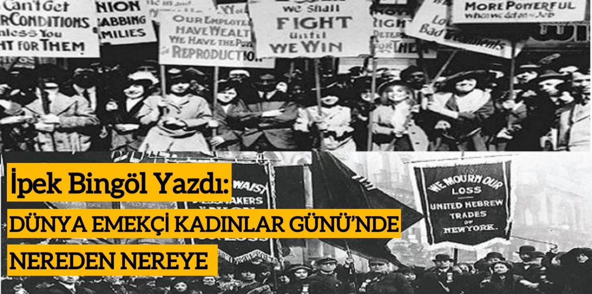 odakdergisi2's tweet photo. KÖŞE YAZISI 📌

İPEK BİNGÖL YAZDI: 

DÜNYA EMEKÇİ KADINLAR GÜNÜ’NDE NEREDEN NEREYE 

https://t.co/GFFOI8z1xi 

#8Mart 
#8MartEmekçiKadınlarınGünü https://t.co/lQtZvXw6UR