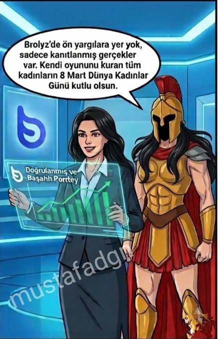 Mustafa_Brolyz's tweet image. 8 Mart Dünya Kadınlar Günü kutlu olsun 
8 Mart'ta özel 
Brolyz #CHRONİCLES 19
#KadınlarHeryerde #8Mart #KadinlarGunuKutluOlsun