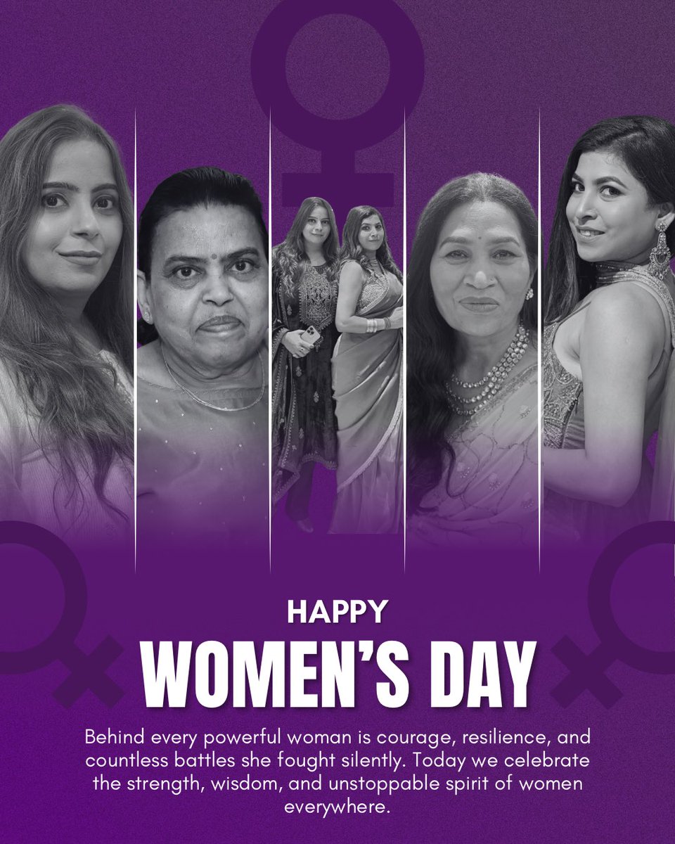 yachika's tweet photo. Behind every powerful woman is courage, resilience, and countless battles she fought silently. Today we celebrate the strength, wisdom, and unstoppable spirit of #women everywhere.

#WomensDay2026 #WomenEmpowerment #WomensDay #HappyWomensDay https://t.co/CkGzDPje5j