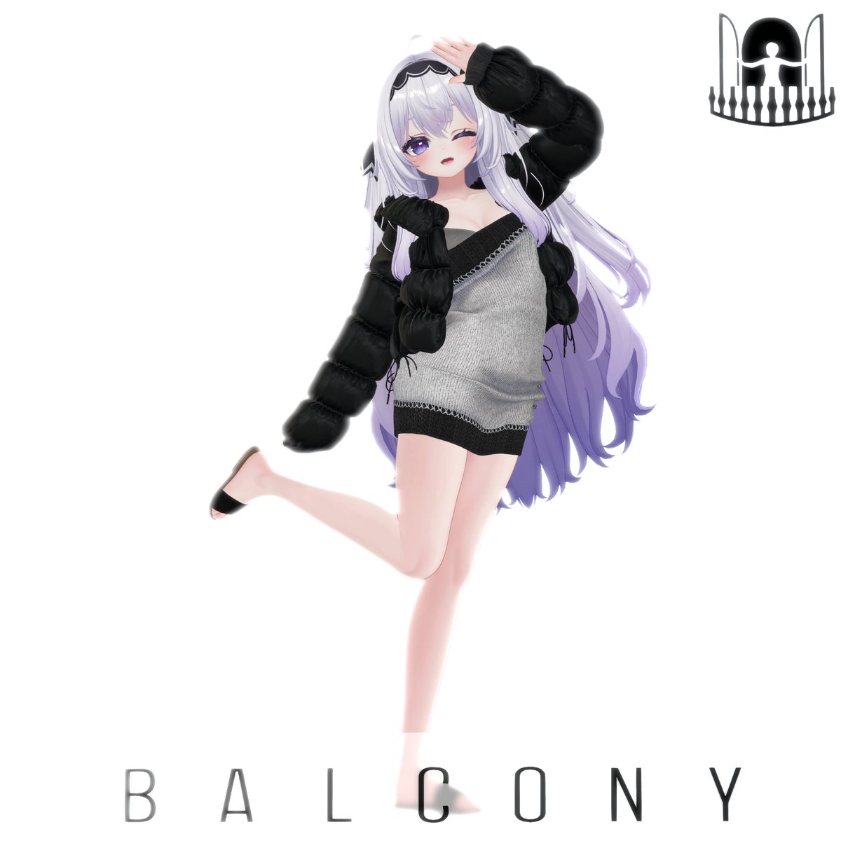 BALCONY_BAL's tweet photo. アバター追加対応募集のお知らせ

今日発売の新作衣装の「ワンマイル・ラウンジ」を着せたいアバターがいれば気楽に教えてください！

もう6体ほど対応できるかなといったところなのですがどの子に対応するか悩んでいます https://t.co/jjMNK7K7ja