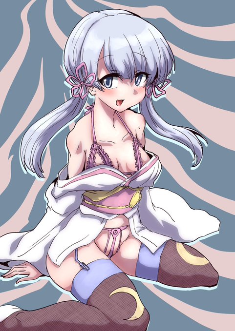 今日の日課はセクシーランジェリーつくよみちゃんです