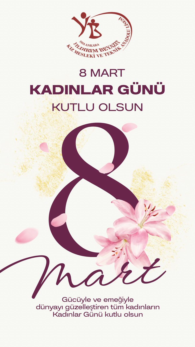 8 Mart Dünya Kadınlar Günü Kutlu Olsun 🌸 <a href="/BedriEksi/">Bedri EKŞİ</a> <a href="/Murat4Kucukali/">Murat Küçükali</a> <a href="/HasanYILDIRIM61/">Hasan YILDIRIM</a> <a href="/altindagmem/">Altındağ İlçe Milli Eğitim Müdürlüğü</a>