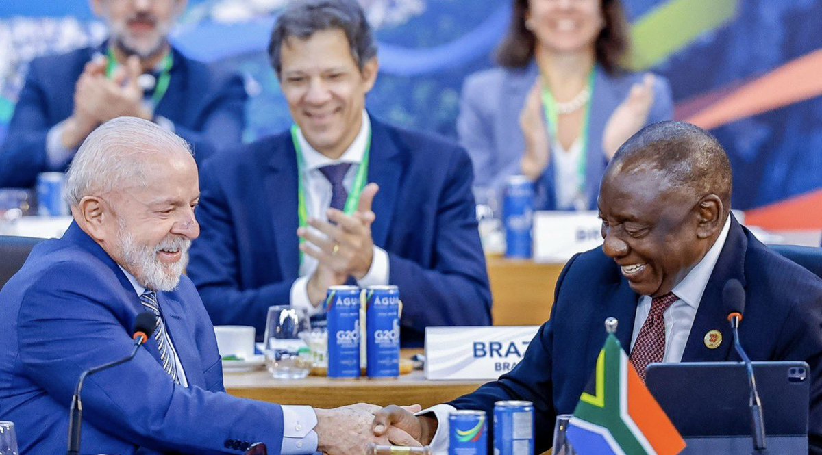 🇿🇦His Excellency President <a href="/CyrilRamaphosa/">Cyril Ramaphosa 🇿🇦</a> undertakes a state visit to the Federative Republic of Brazil from 9–10 March 2026 at the invitation of 🇧🇷His Excellency President Luiz Inácio Lula da Silva. 

🔗 t.ly/o2-ZE 

#SAinBrazil 🇿🇦🇧🇷
#BetterAfricaBetterWorld 🌍