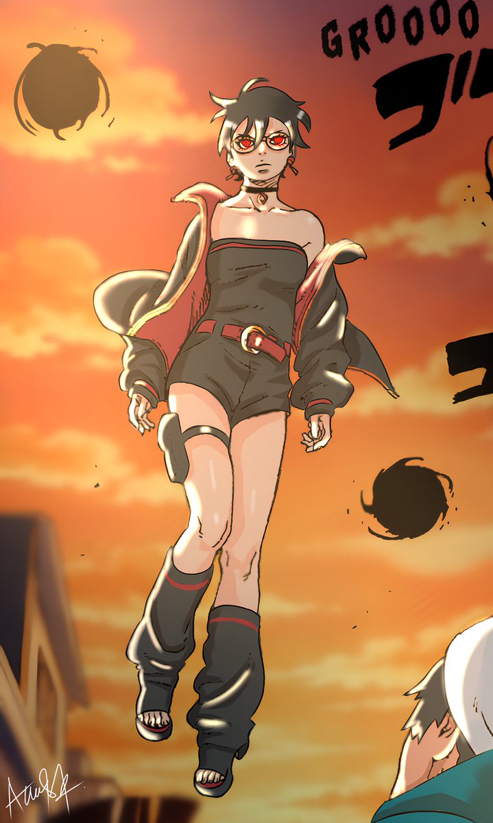 Boltt28424's tweet image. Part 2
#Sarada 
#coloring