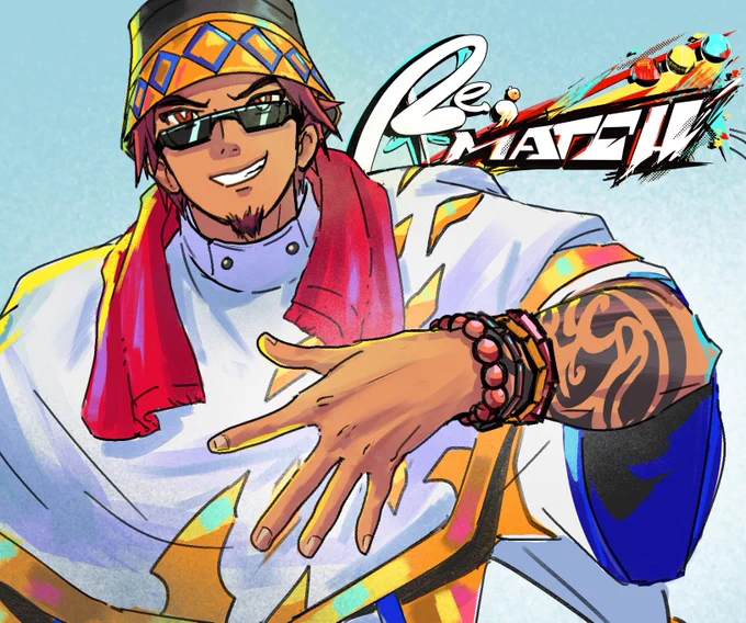 Had to draw the dancer he looks sick #ReMATCHPuzzleFighter