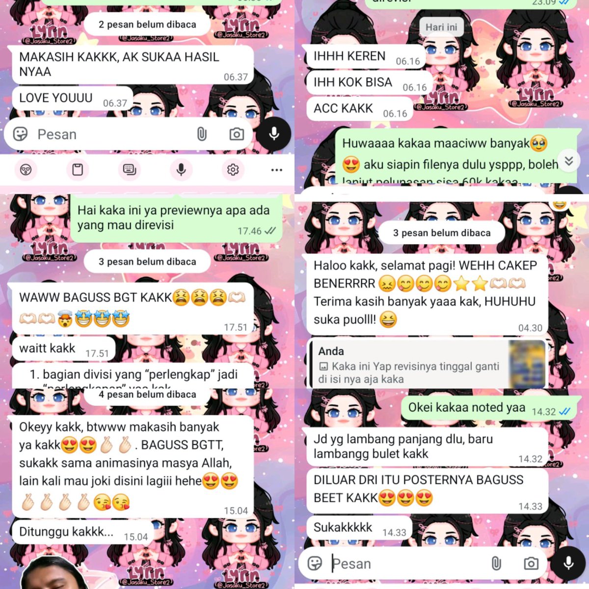 lynn 🔮🪸 Joki Poster|Edit|Komik|Testi 5000++ tweet media