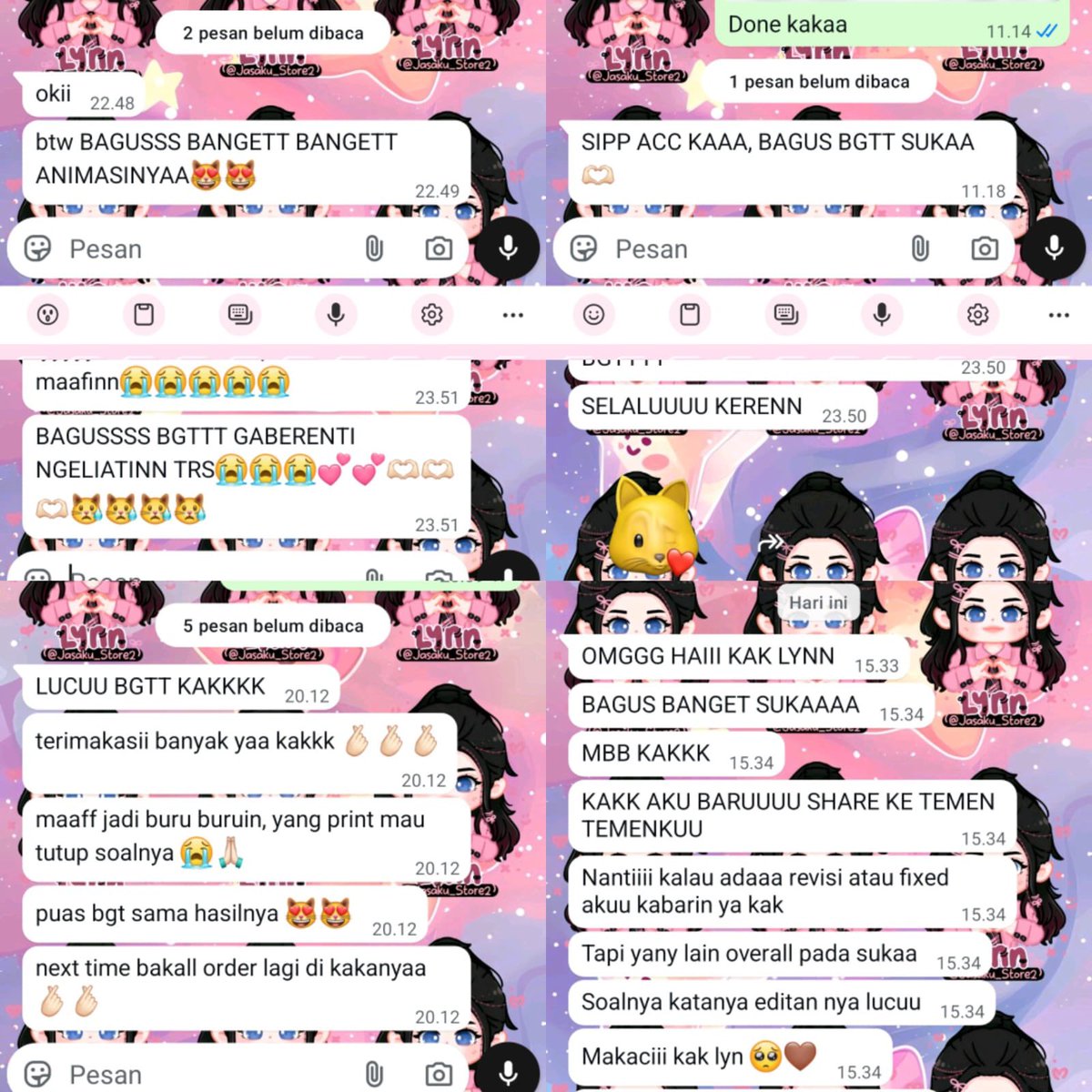 lynn 🔮🪸 Joki Poster|Edit|Komik|Testi 5000++ tweet media