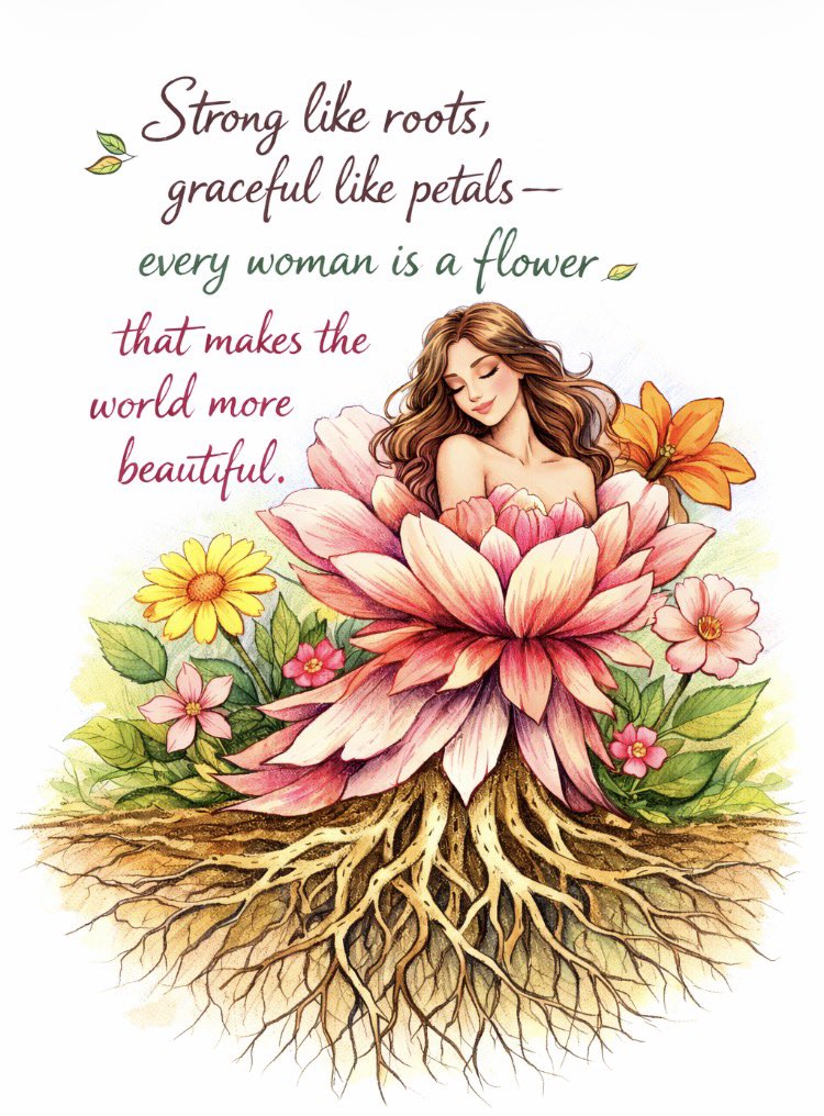 BlissBloomy's tweet photo. Just like flowers brighten a garden, women brighten the world with their strength, love, and grace. 
HAPPY WOMEN’S DAY https://t.co/vhbjZHL4CR