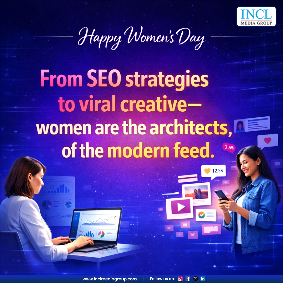 INCLGROUP's tweet photo. Keeping the feed fresh and the impact real. Happy International Women’s Day from the Incl team! 🚀

#InternationalWomensDay https://t.co/0dsdGhzkVY