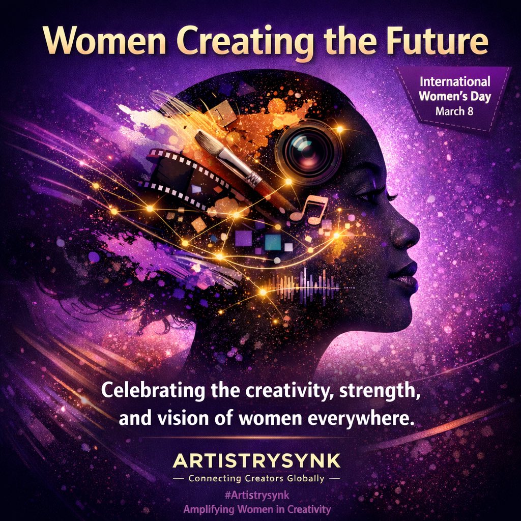 lomodogs's tweet photo. Here’s to the women creating culture, shaping the future, and inspiring the world.  

Happy International Women’s Day. 💜  
#InternationalWomensDay #Artistrysynk #WomenInCreativity https://t.co/Hxm29C7aZ9 https://t.co/o5TbNTy07T
