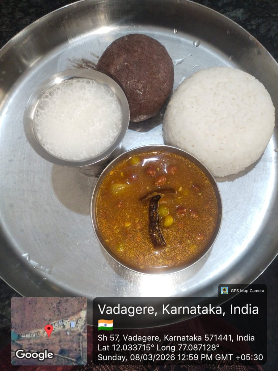 KRCRS_684's tweet photo. 08.03.2026 lunch
krcrs 684 vadagere
Yelanduru tq
Chamarajanagara dist #SocialAudit_SWDMeals #SocialWelfare_Karnataka https://t.co/JweG7I7z96