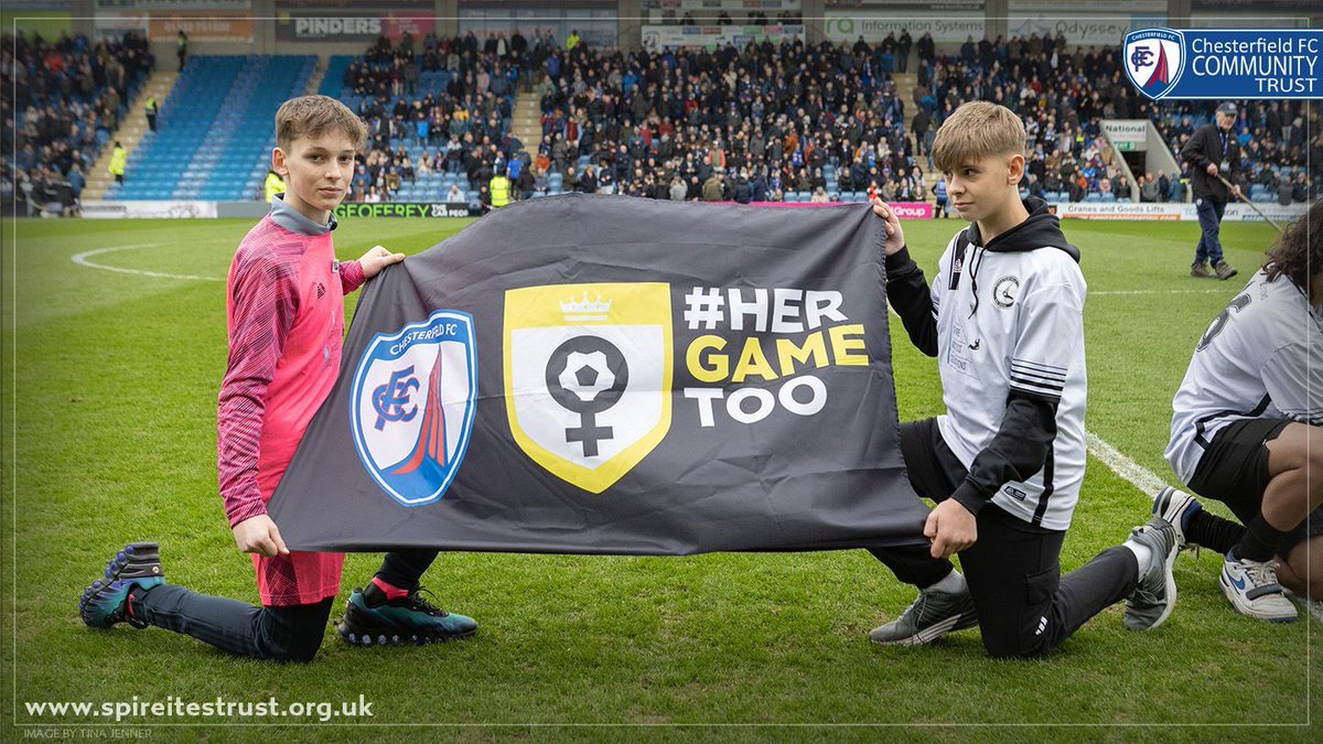 spireitestrust's tweet image. Yesterday’s game was our designated  #UniteForAccess fixture! 

We also supported #HerGameToo ahead of today being International Women’s Day! 

@HerGameToo | @lpftweets