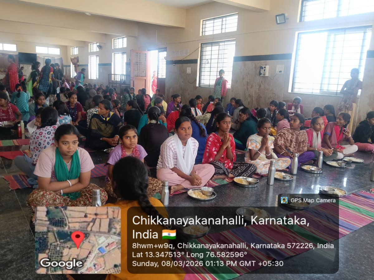 742Sc's tweet photo. Lunch
DBRARS-742 SHETTIKERE CNHALLI
#SocialAudit_SWDMeals 
@SWDGoK 
#socialwelfare_karnataka https://t.co/oAPOufnnqZ