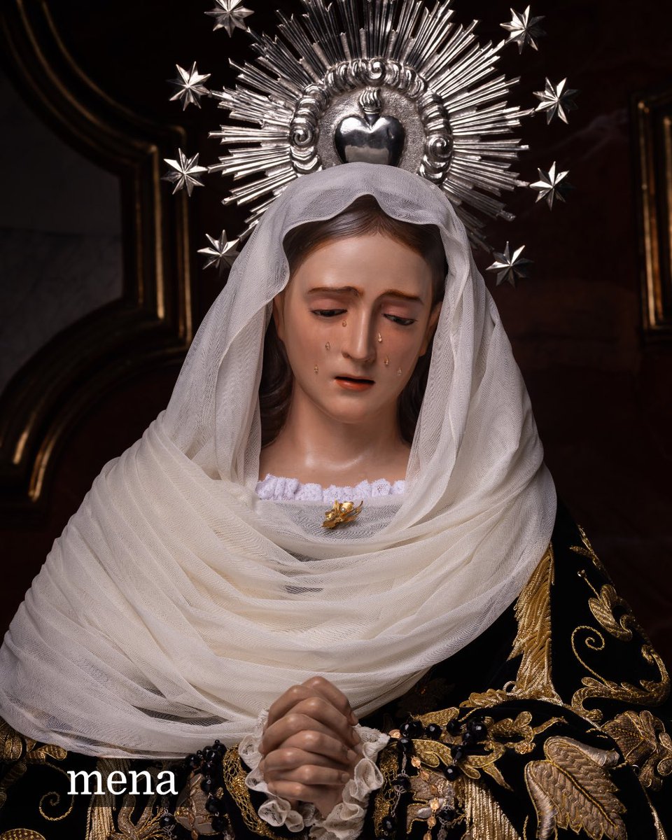 ⚫️ Nuestra Señora de la Soledad se presenta dispuesta para el triduo en su honor, que tendrá lugar los próximos días 13, 14 y 15 de marzo en la capilla de la congregación.

📸 <a href="/LMFotosCofrades/">LMFotosCofrades</a> 

#CofradíasMLG #Mena2026
