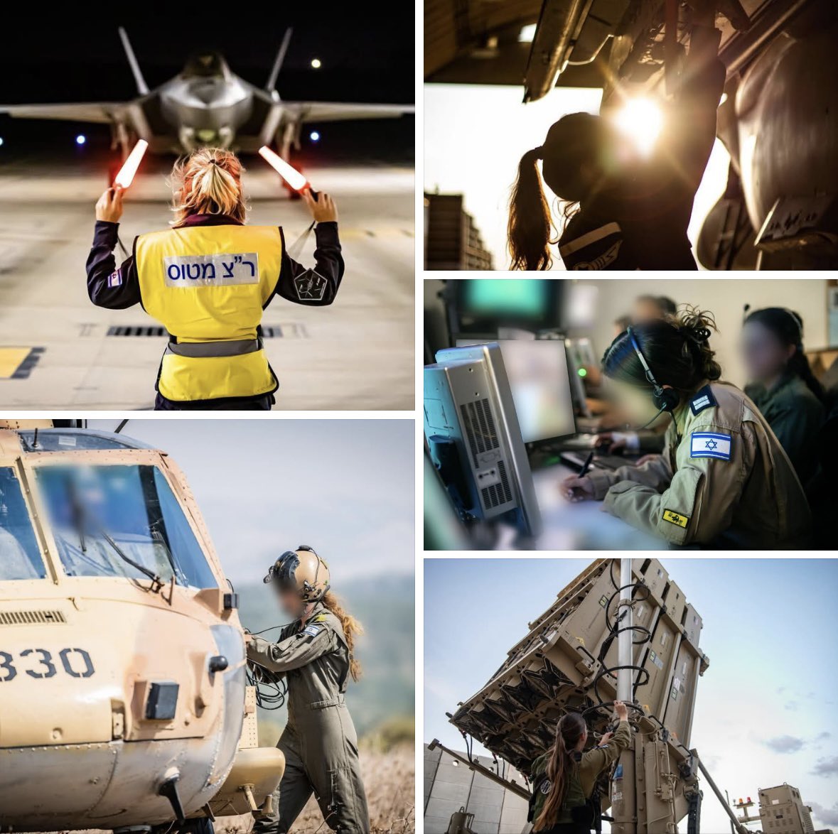 This year, especially at this time, I would like to dedicate the Women’s Day greeting to the young and courageous women of the Air Force who devote all their time and energy to protecting us. There is no limit to their dedication  and sacrifice, and there is no end to our love