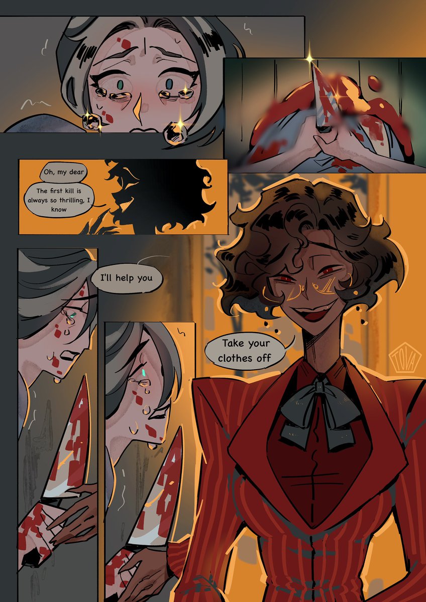 tova1000arts's tweet photo. Fem Radiostatic comic for International Women's Day :3✨

#HazbinHotel #RadioStatic #HazbinHotelAlastor #HazbinHotelVox #voxal #yuriostatic https://t.co/jBxsAzFbor
