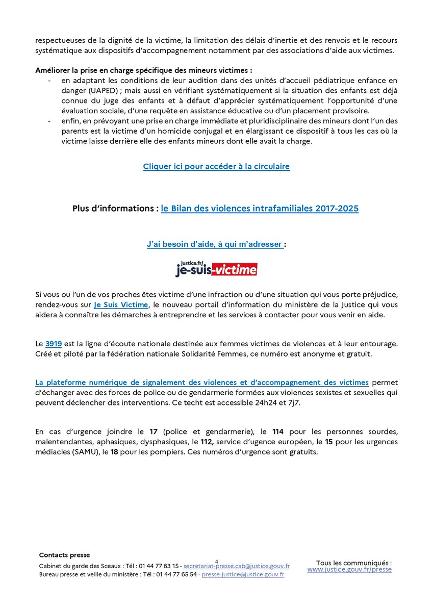 Porte-parole du ministère de la Justice tweet media