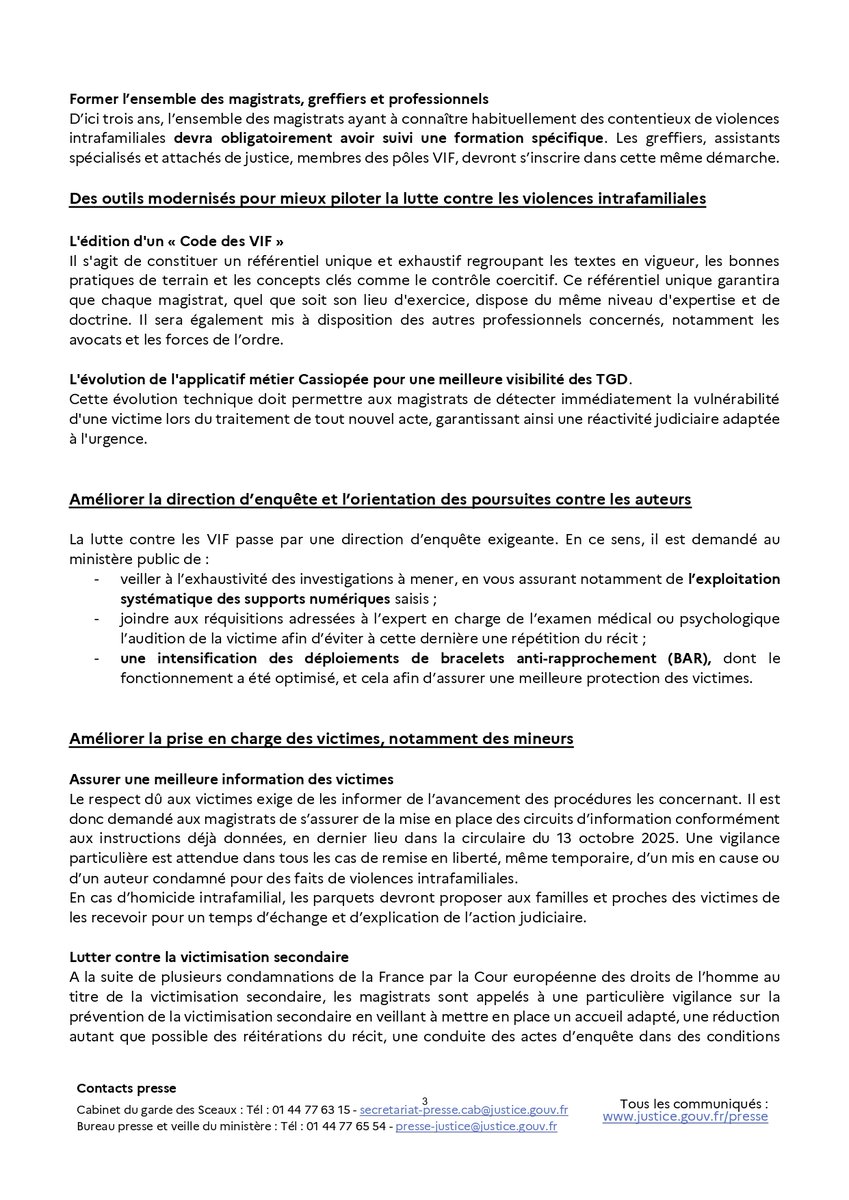 Porte-parole du ministère de la Justice tweet media