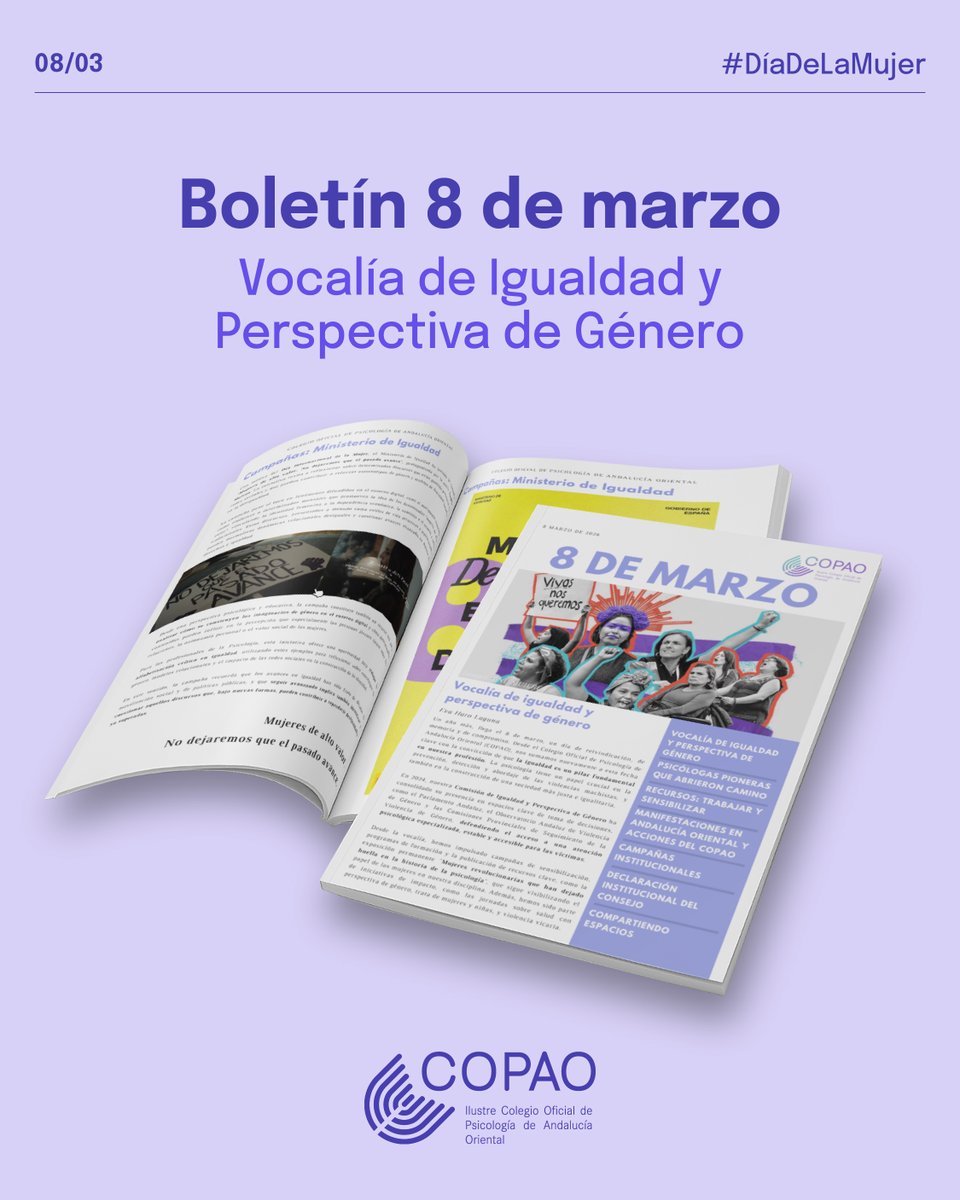 Colegio Oficial de Psicología Andalucía Oriental tweet media