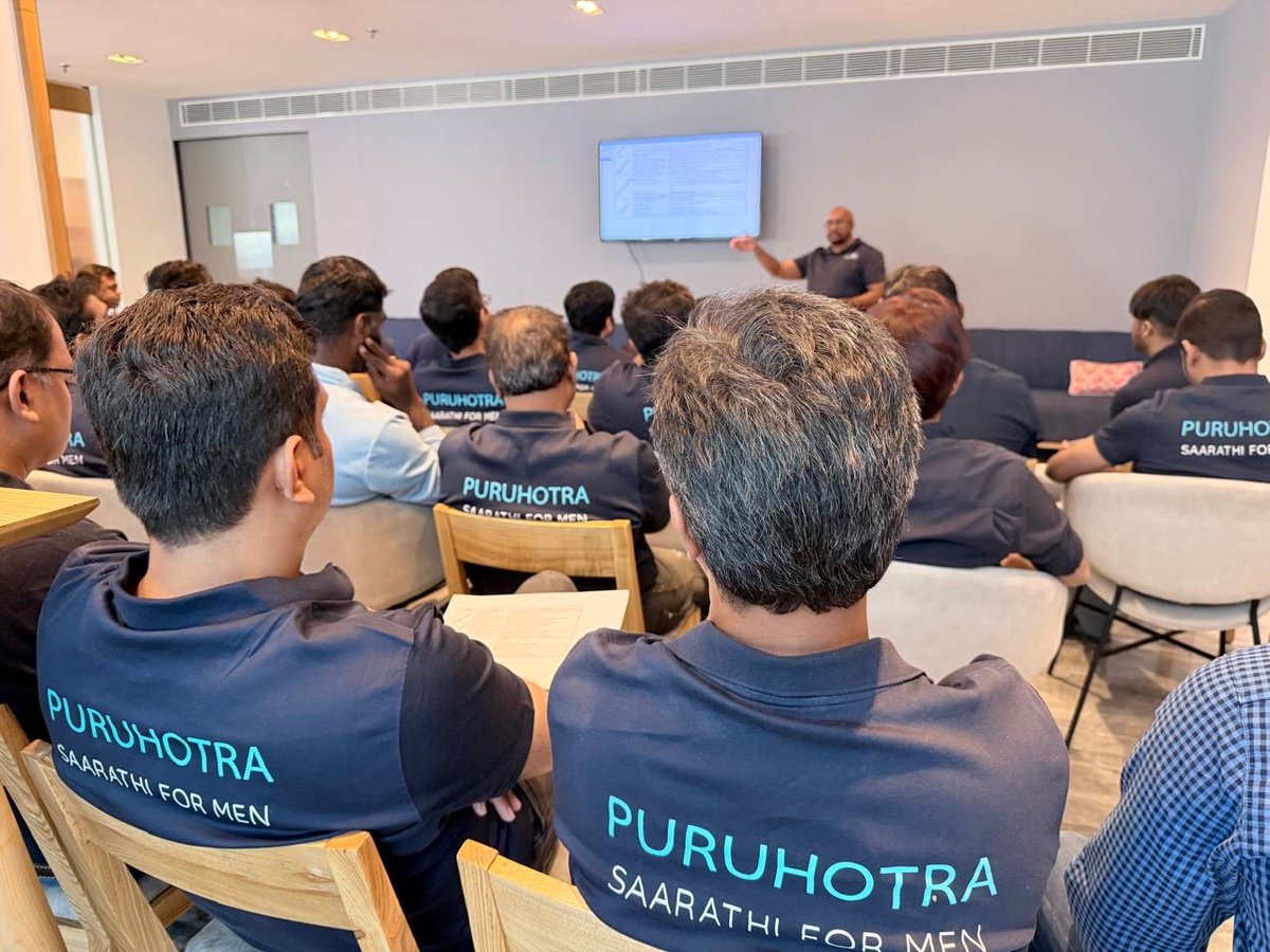Puruhotra : Saarathi for Men tweet media
