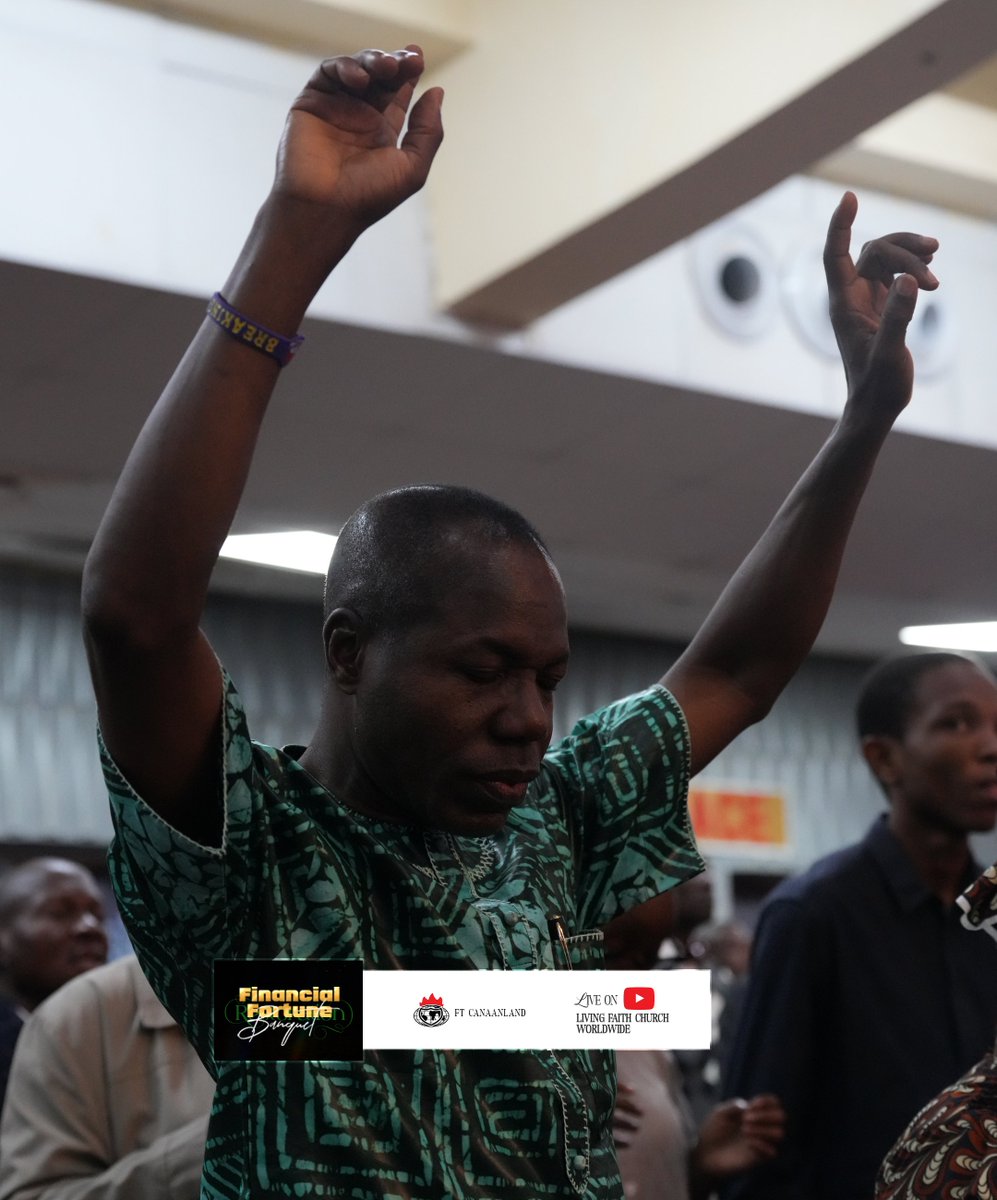 ft_canaanland's tweet photo. Prophetic Declarations

May the benefit of the covenant of abundance follow each one home today!

I decree your access to a sorrow-free era of life!

#FinancialFortuneBanquet
#LFCLiveService
#OpenDoors2026 https://t.co/Hocu8SC5iG