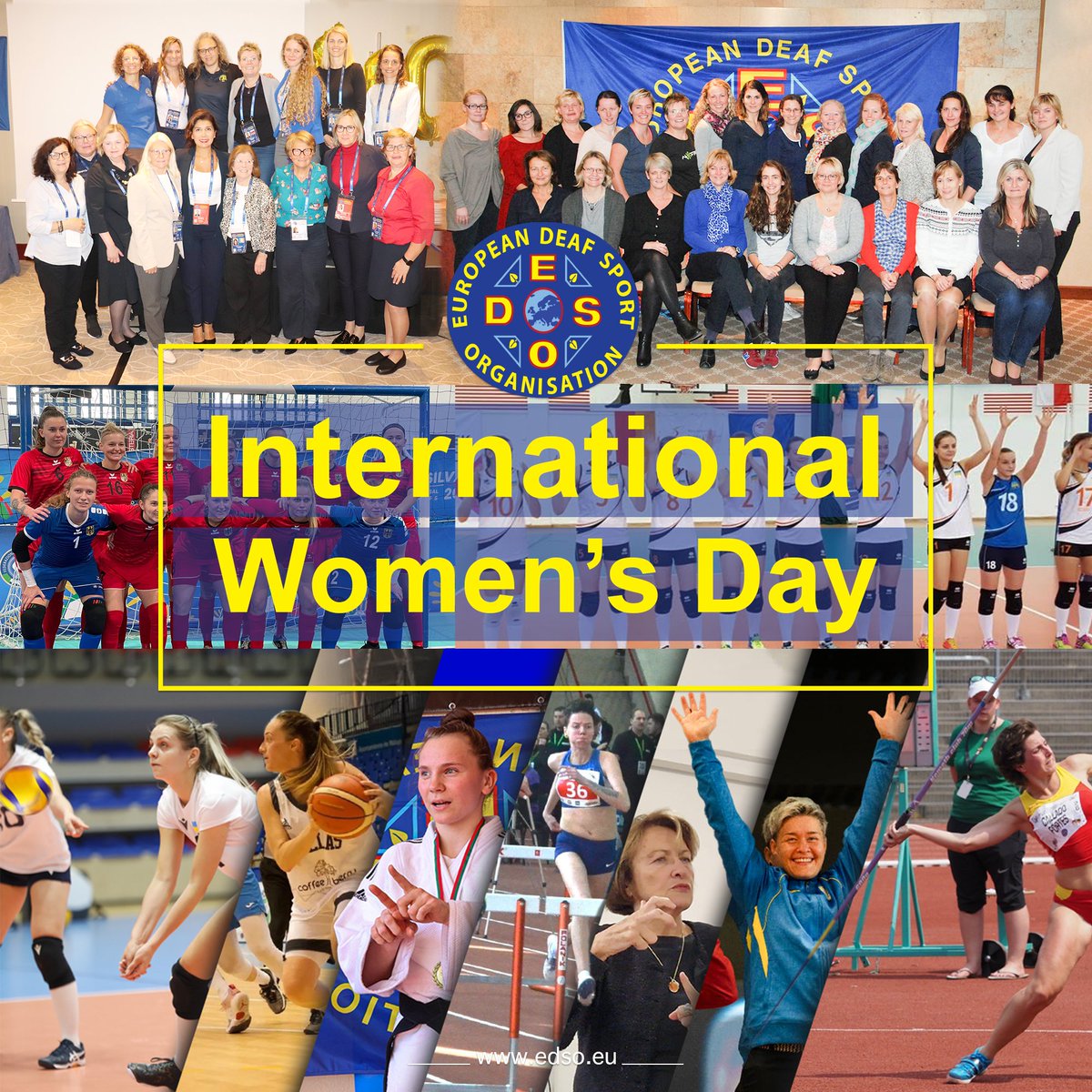 edsodeaff's tweet photo. Dear female athletes of the European Deaf Sports Organisation!

On International Women’s Day, we extend our sincere congratulations and gratitude for your dedication, strength and perseverance. With your talent and unwavering will, https://t.co/flCLxYhUvp
