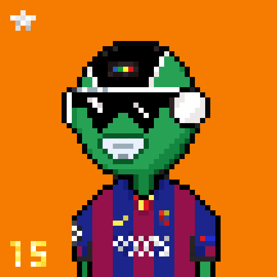 S_PowerUniform's tweet image. GREEN HERO — Be patient. Greatness takes time. 🕰️

SPU #7960 · Space Mode · BCX · 2015

#CryptoArt #NFT #NFTs #Web3Football #FootballNFT